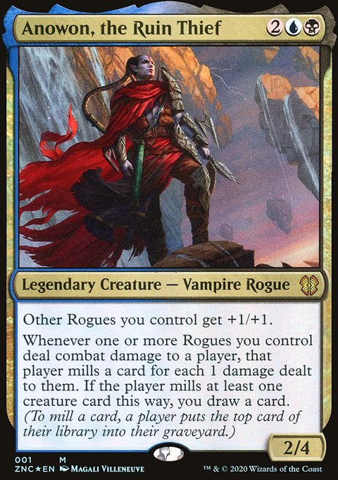 Anowon, the Ruin Thief, Zendikar Rising Commander #1, Magic: The Gathering card