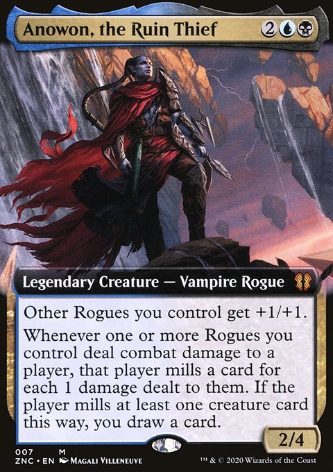 Anowon, the Ruin Thief, Zendikar Rising Commander #7, Magic: The Gathering card