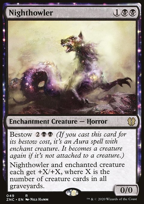 Nighthowler, Zendikar Rising Commander #49, Magic: The Gathering card