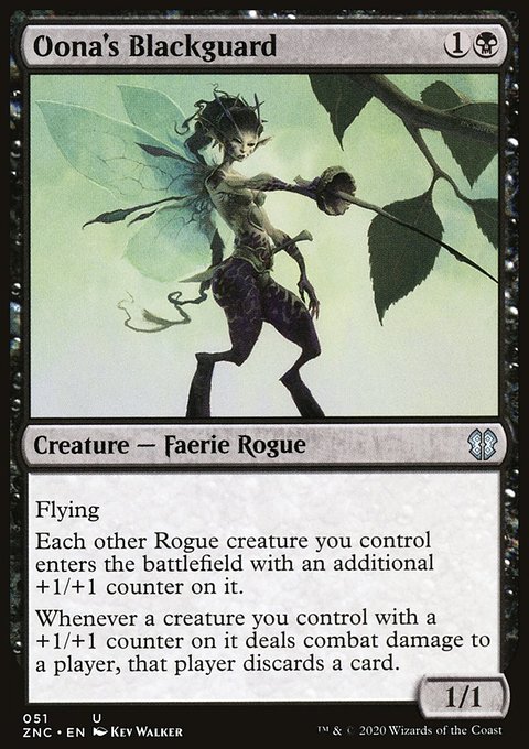 Oona's Blackguard, Zendikar Rising Commander #51, Magic: The Gathering card
