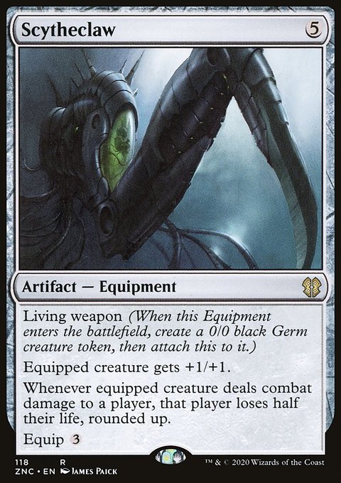 Scytheclaw, Zendikar Rising Commander #118, Magic: The Gathering card