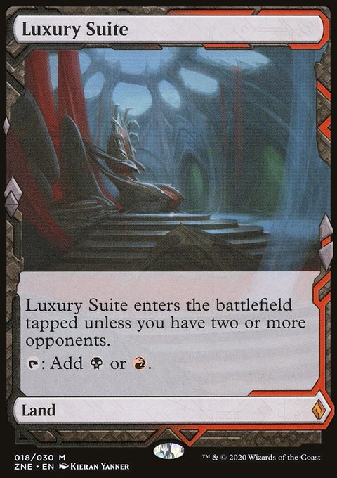 Luxury Suite, Zendikar Rising Expeditions #18, Magic: The Gathering card