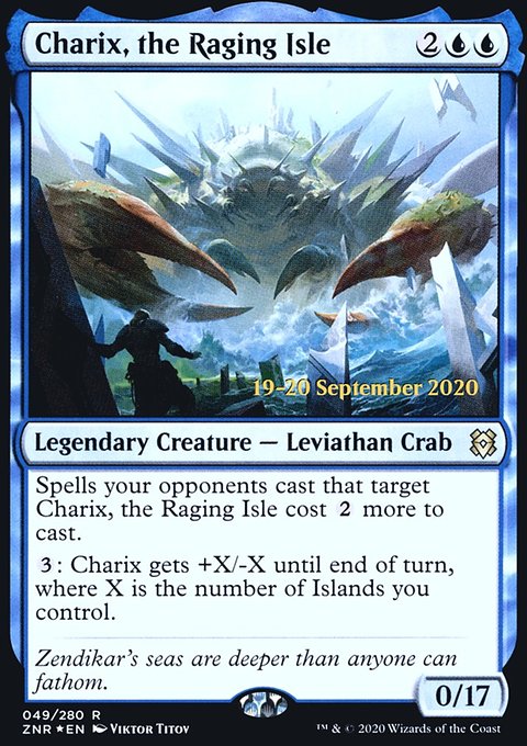 Charix, the Raging Isle, Zendikar Rising Promos #49s, Magic: The Gathering card