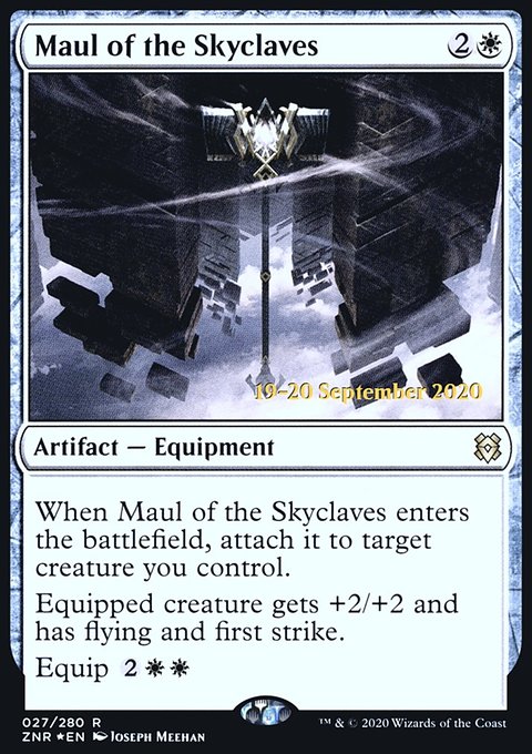 Maul of the Skyclaves, Zendikar Rising Promos #27s, Magic: The Gathering card