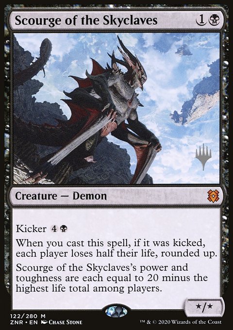 Scourge of the Skyclaves, Zendikar Rising Promos #122p, Magic: The Gathering card
