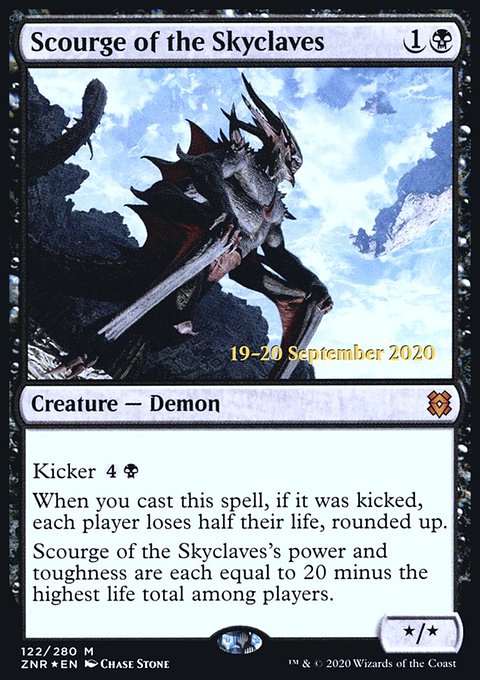 Scourge of the Skyclaves, Zendikar Rising Promos #122s, Magic: The Gathering card