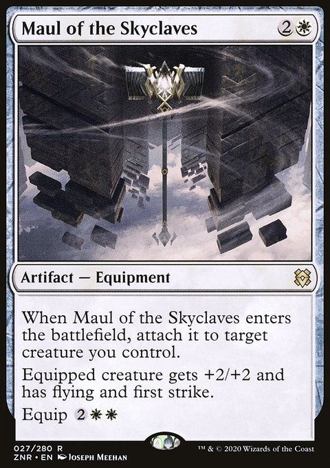 Maul of the Skyclaves, Zendikar Rising #27, Magic: The Gathering card