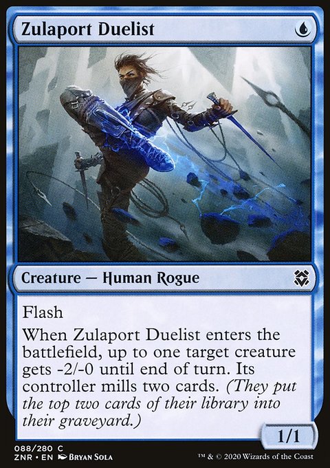 Zulaport Duelist, Zendikar Rising #88, Magic: The Gathering card