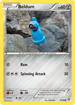 Beldum, Ancient Origins #47, Pokémon TCG card