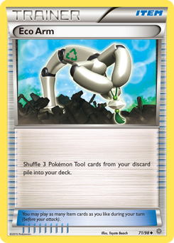 Eco Arm, Ancient Origins #71, Pokémon TCG card