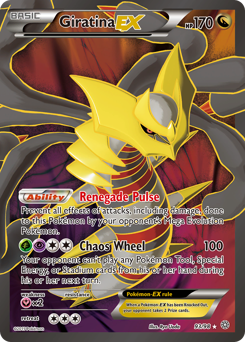 Giratina-EX, Ancient Origins #93, Pokémon TCG card
