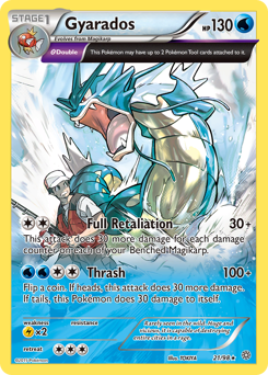 Gyarados, Ancient Origins #21, Pokémon TCG card