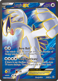 Lugia-EX, Ancient Origins #94, Pokémon TCG card