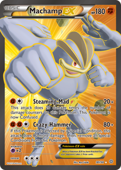 Machamp-EX, Ancient Origins #90, Pokémon TCG card