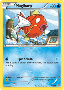 Magikarp, Ancient Origins #19, Pokémon TCG card