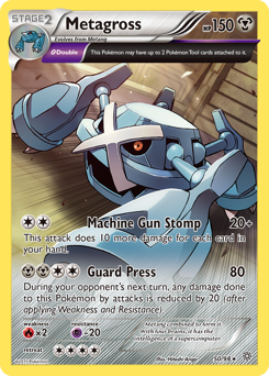 Metagross, Ancient Origins #50, Pokémon TCG card