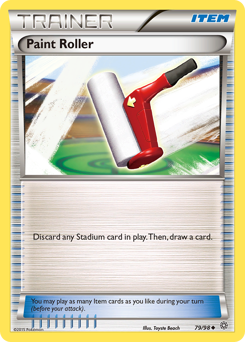 Paint Roller, Ancient Origins #79, Pokémon TCG card