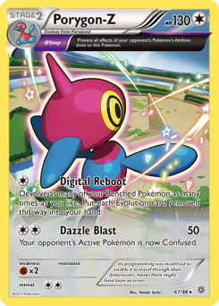 Porygon-Z, Ancient Origins #67, Pokémon TCG card