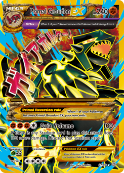 Primal Groudon-EX, Ancient Origins #97, Pokémon TCG card
