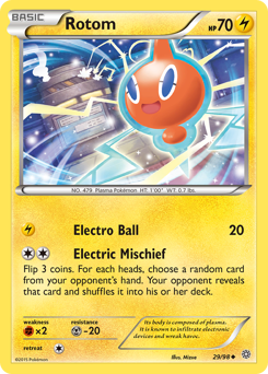 Rotom, Ancient Origins #29, Pokémon TCG card