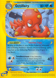 Octillery, Aquapolis #26, Pokémon TCG card