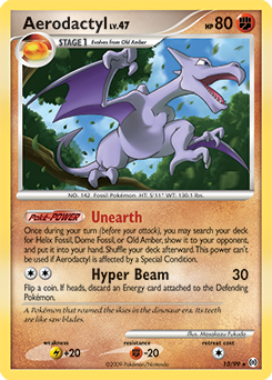 Aerodactyl, Arceus #13, Pokémon TCG card
