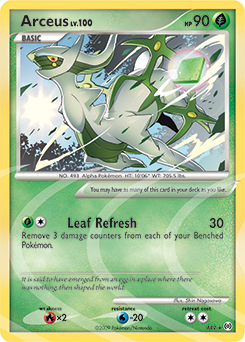 Arceus, Arceus #AR2, Pokémon TCG card