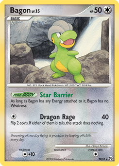 Bagon, Arceus #SH10, Pokémon TCG card