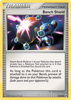 Bench Shield, Arceus #83, Pokémon TCG card