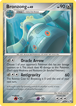 Bronzong, Arceus #14, Pokémon TCG card