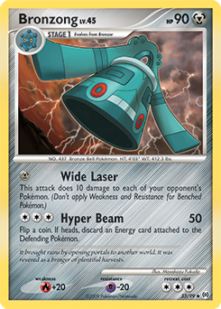 Bronzong, Arceus #33, Pokémon TCG card