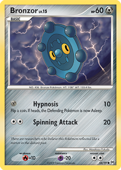 Bronzor, Arceus #54, Pokémon TCG card