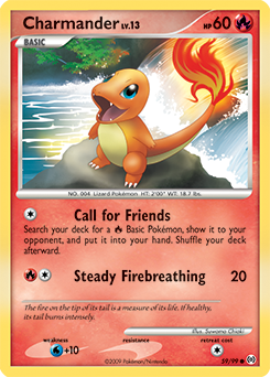 Charmander, Arceus #59, Pokémon TCG card