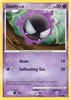 Gastly, Arceus #64, Pokémon TCG card
