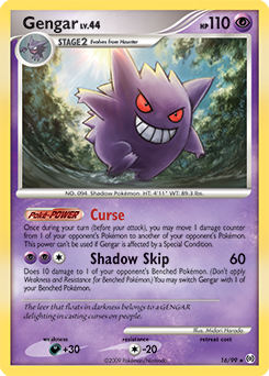 Gengar, Arceus #16, Pokémon TCG card