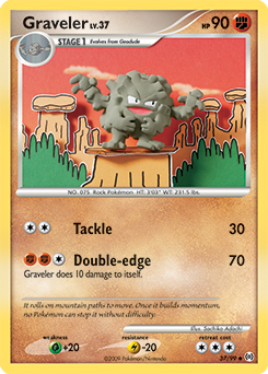 Graveler, Arceus #37, Pokémon TCG card