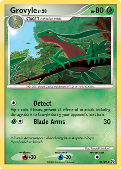 Grovyle, Arceus #38, Pokémon TCG card
