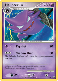 Haunter, Arceus #42, Pokémon TCG card