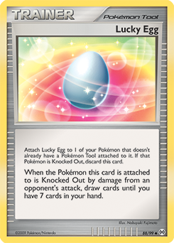 Lucky Egg, Arceus #88, Pokémon TCG card