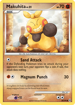 Makuhita, Arceus #68, Pokémon TCG card