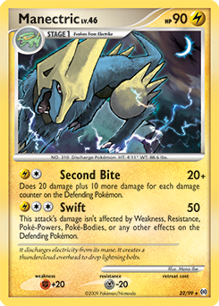 Manectric, Arceus #22, Pokémon TCG card