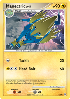 Manectric, Arceus #44, Pokémon TCG card