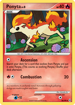 Ponyta, Arceus #46, Pokémon TCG card