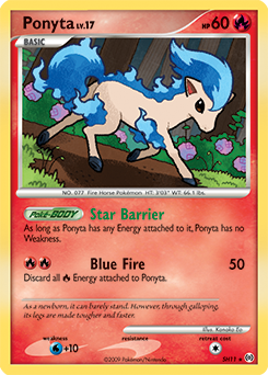 Ponyta, Arceus #SH11, Pokémon TCG card