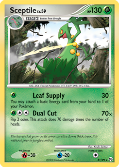 Sceptile, Arceus #31, Pokémon TCG card