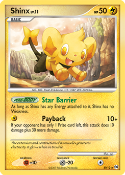 Shinx, Arceus #SH12, Pokémon TCG card