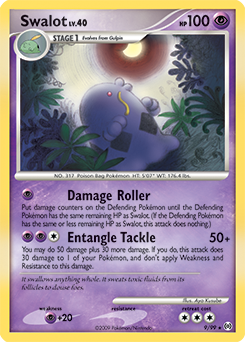 Swalot, Arceus #9, Pokémon TCG card