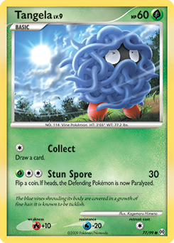Tangela, Arceus #77, Pokémon TCG card