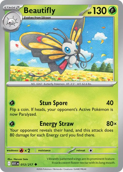 13, ascended-heroes #13, Pokémon TCG card