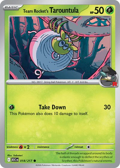 18, ascended-heroes #18, Pokémon TCG card